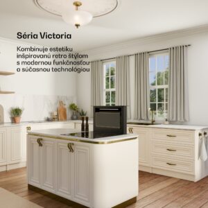Klarstein Victoria Downdraft digestor | 60 cm | A | 8 úrovní + boost | až do 713 m³/h | 120 W