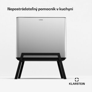 Klarstein Yuma odpadkový kôš 40 l vrátane kompostéra so stojanmi a filtrom pachov