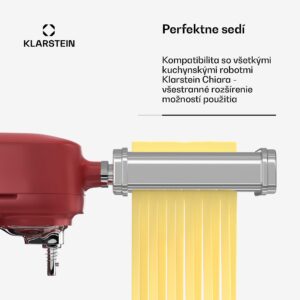Klarstein Chiara nadstavec na cestoviny | 3v1 funkcie | 8 stupňov | umývateľný v umývačke | nerezová oceľ | kompatibilný