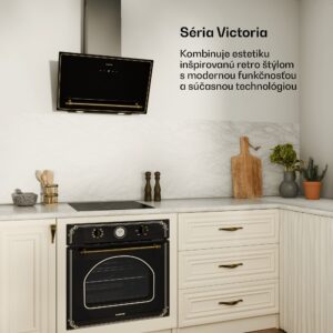 Klarstein Victoria indukčná varná doska, 45 cm, 6 600 W, 3 varné zóny, ovládanie posuvníkom, boost