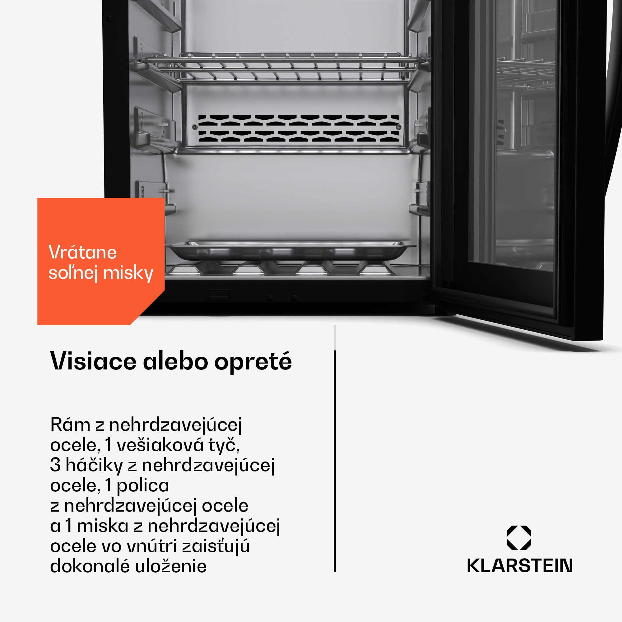 Klarstein Steakhouse zrenička | 88 l | antibakteriálna | LED | dotykové ovládanie | kontrola vlhkosti vzduchu – Obrázok 4