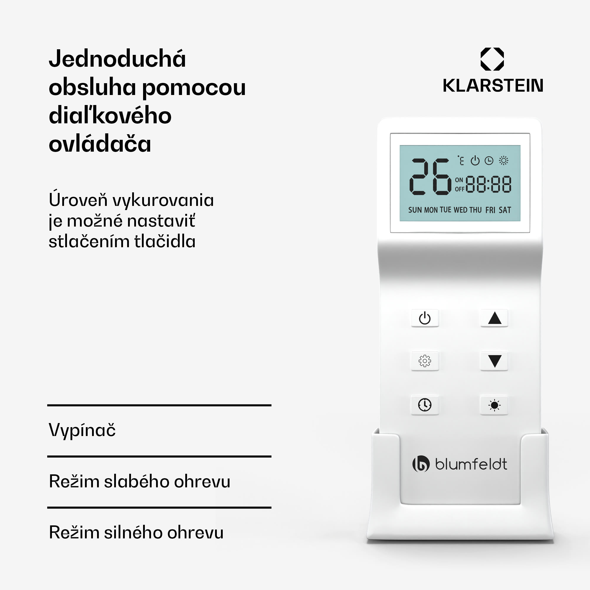 Blumfeldt Cosmic Beam infračervený nástenný ohrievač, pre exteriér, 5 až 50 stupňov, IP44, do 25 m² – Obrázok 3
