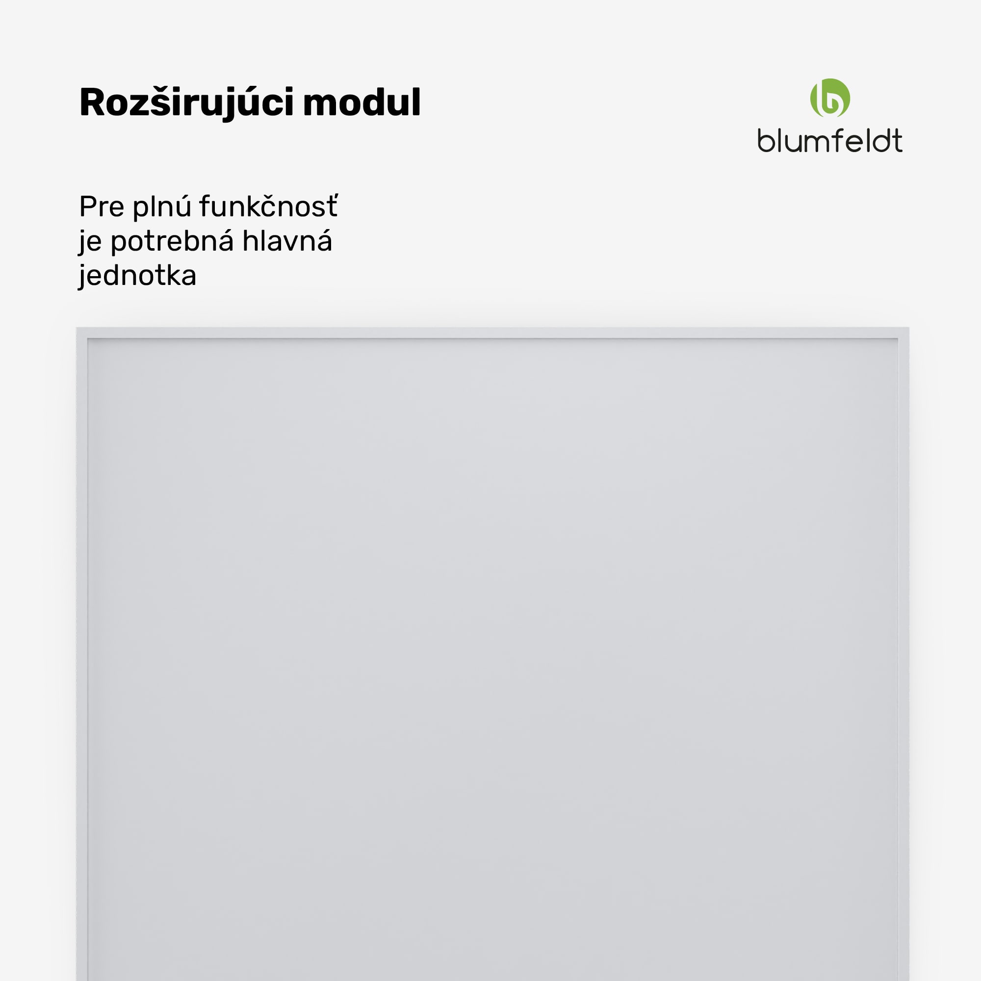 Blumfeldt RadiantSmart IR Heater, Infračervený ohrievač, Posilňovacia jednotka, IP44