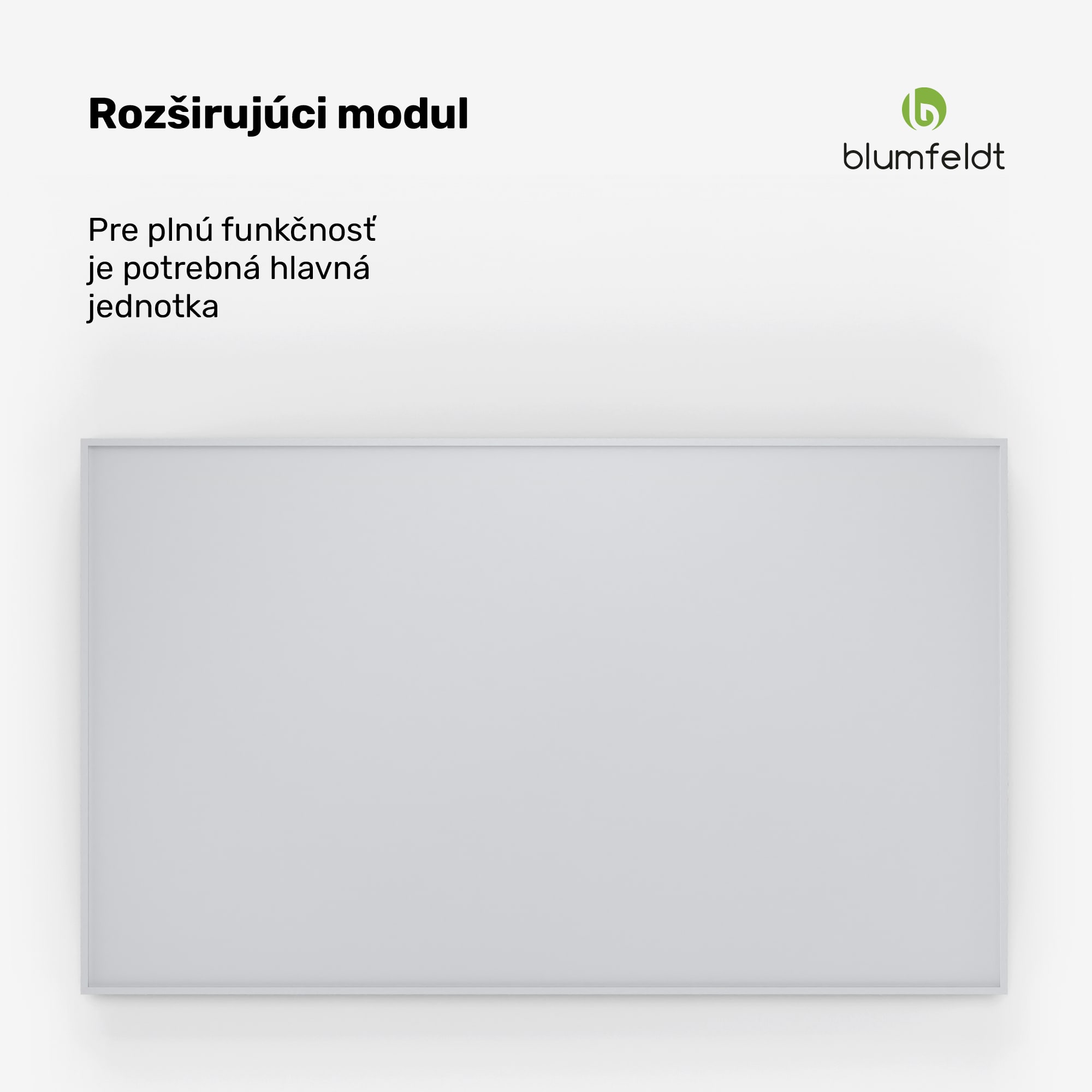 Blumfeldt RadiantSmart IR Heater, Infračervený ohrievač, Posilňovacia jednotka, IP44