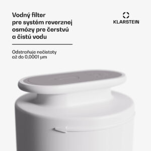 Klarstein VitalPour náhradný filter 75G, Odstraňuje 99,99 %, CF + PPC + RO membrána