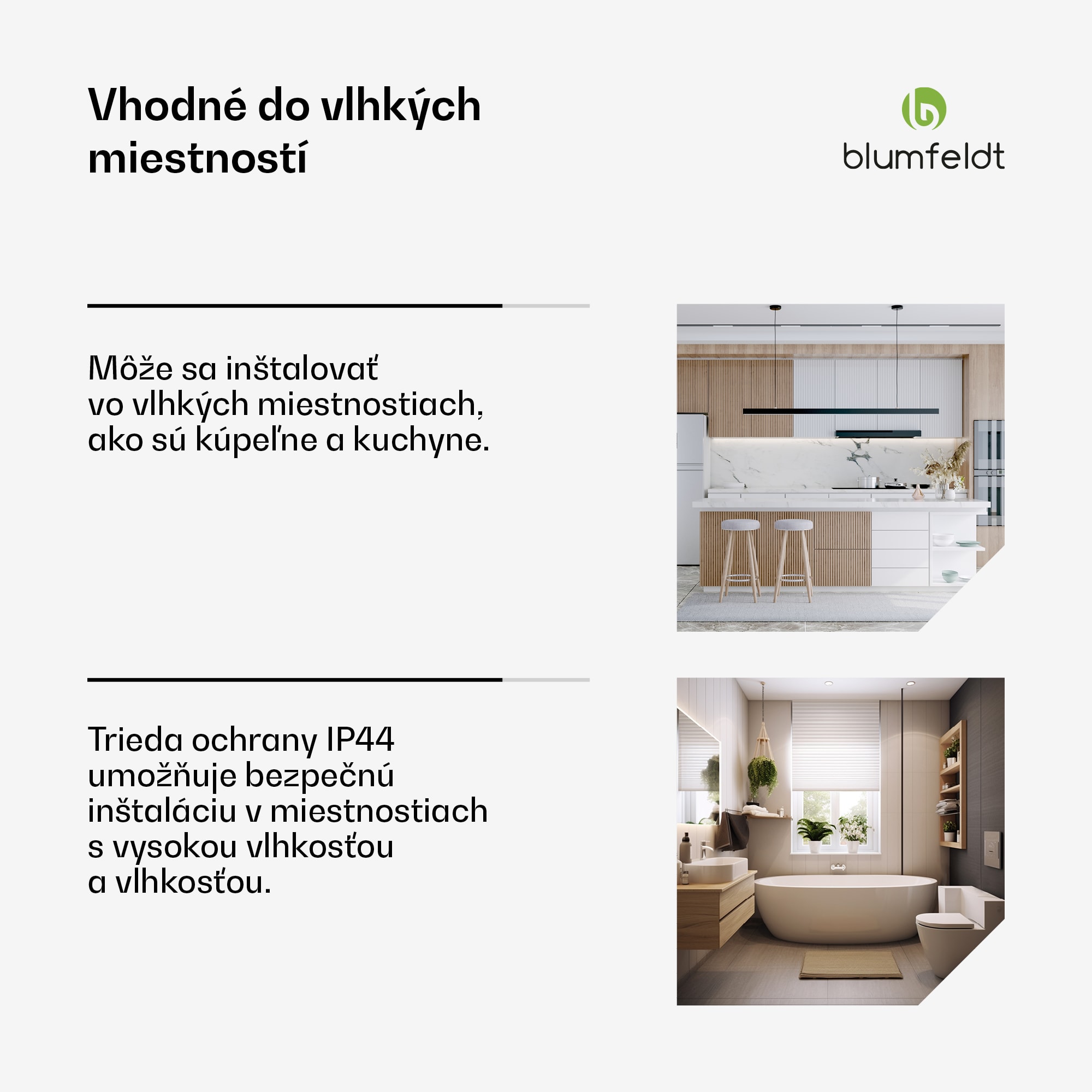 Blumfeldt Inteligentný infračervený ohrievač, ohrievač uterákov, výkon 500 W, IP24 – Obrázok 4