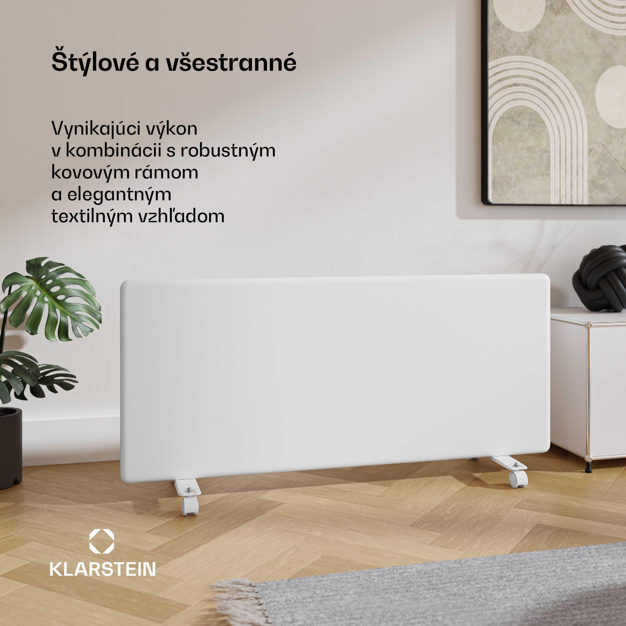 Blumfeldt ThermaTouch konvektor | 2 000 W | elegantný dizajn | dotykové ovládanie | do 20 m² – Obrázok 2
