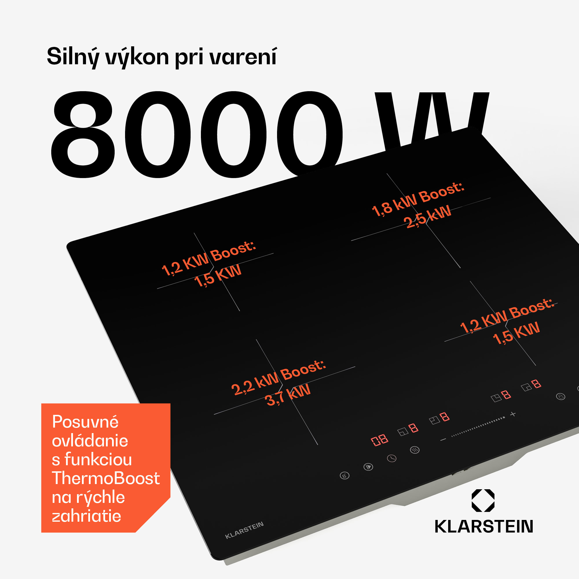 Klarstein PowerGlide Indukčná varná doska – Obrázok 2