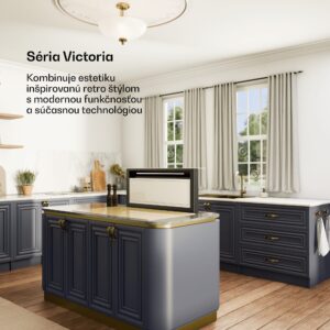 Klarstein Victoria Downdraft digestor | 90 cm | A++ | 3 úrovne | až do 714 m³/h | 120 W