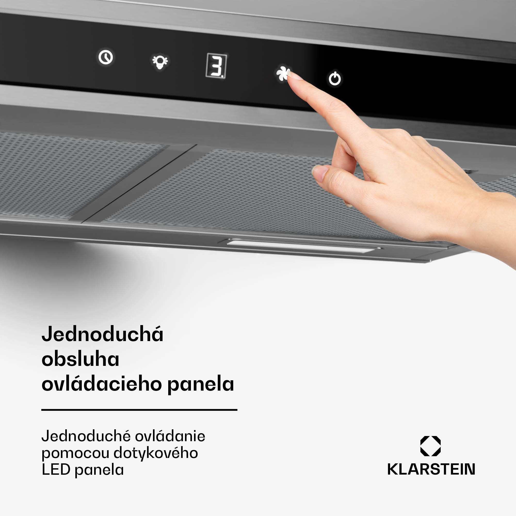 Klarstein Purista Force digestor, Kompaktný, 343 m³/h, EEK C, Technológia dvoch motorov – Obrázok 4