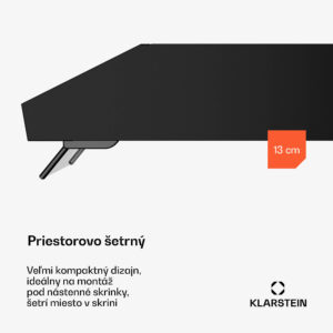 Klarstein Purista Force digestor | Kompaktný | 343 m³/h | EEK C | Technológia dvojitého motora