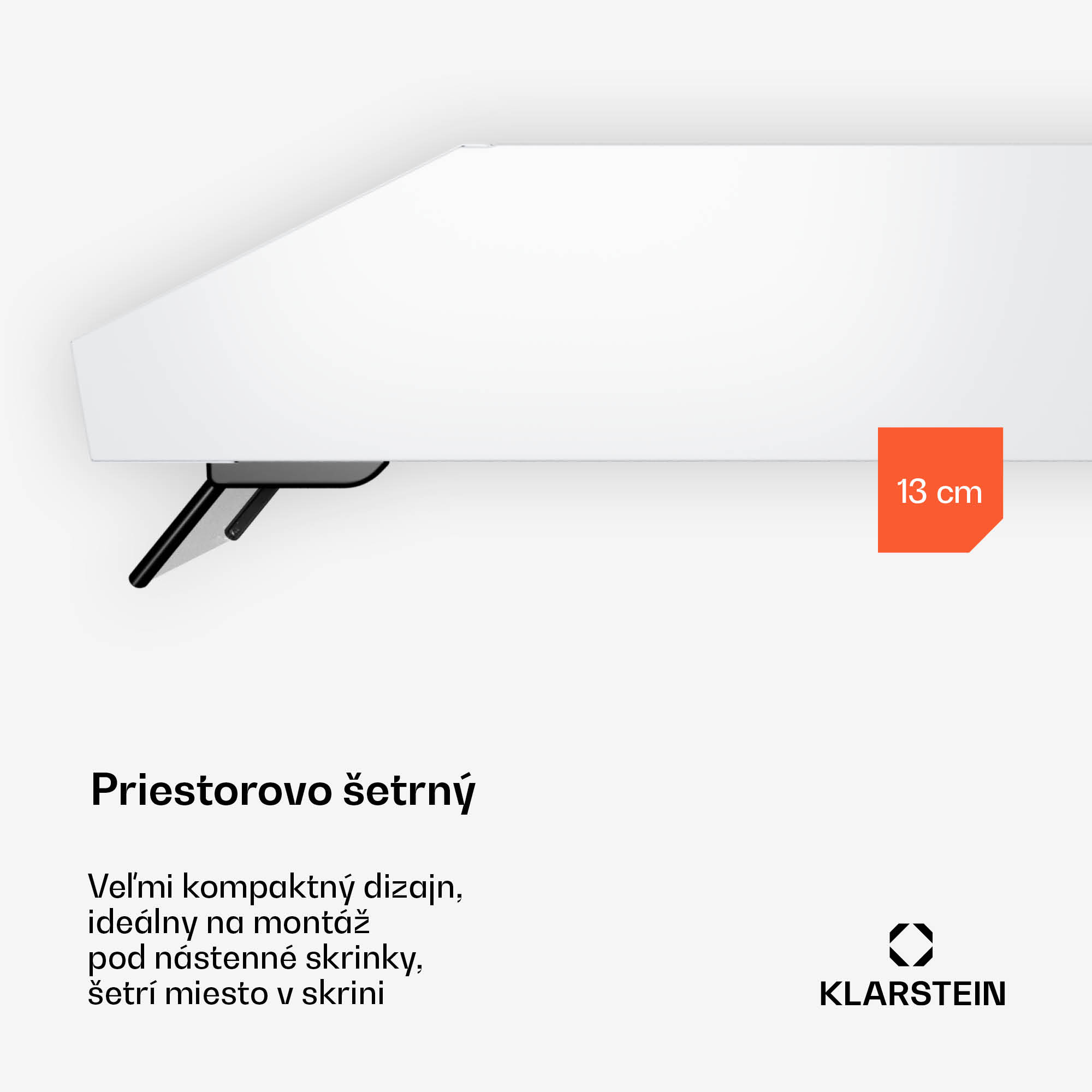 Klarstein Purista Force digestor, Kompaktný, 343 m³/h, EEK C, Technológia dvoch motorov