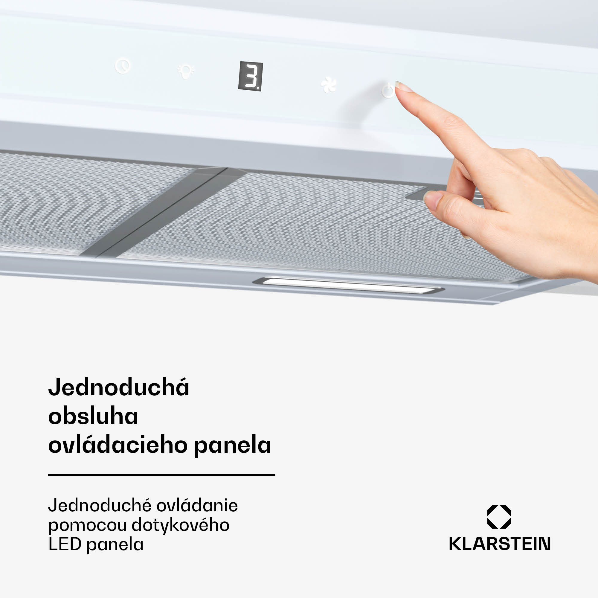 Klarstein Purista Force digestor, Kompaktný, 343 m³/h, EEK C, Technológia dvoch motorov – Obrázok 4