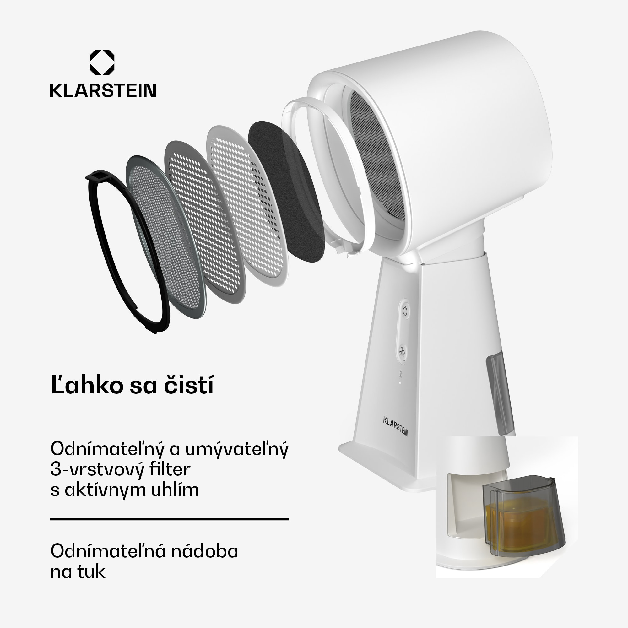 Klarstein WanderVent, Digestor 200 m³/h, Kompaktný dizajn – Obrázok 4