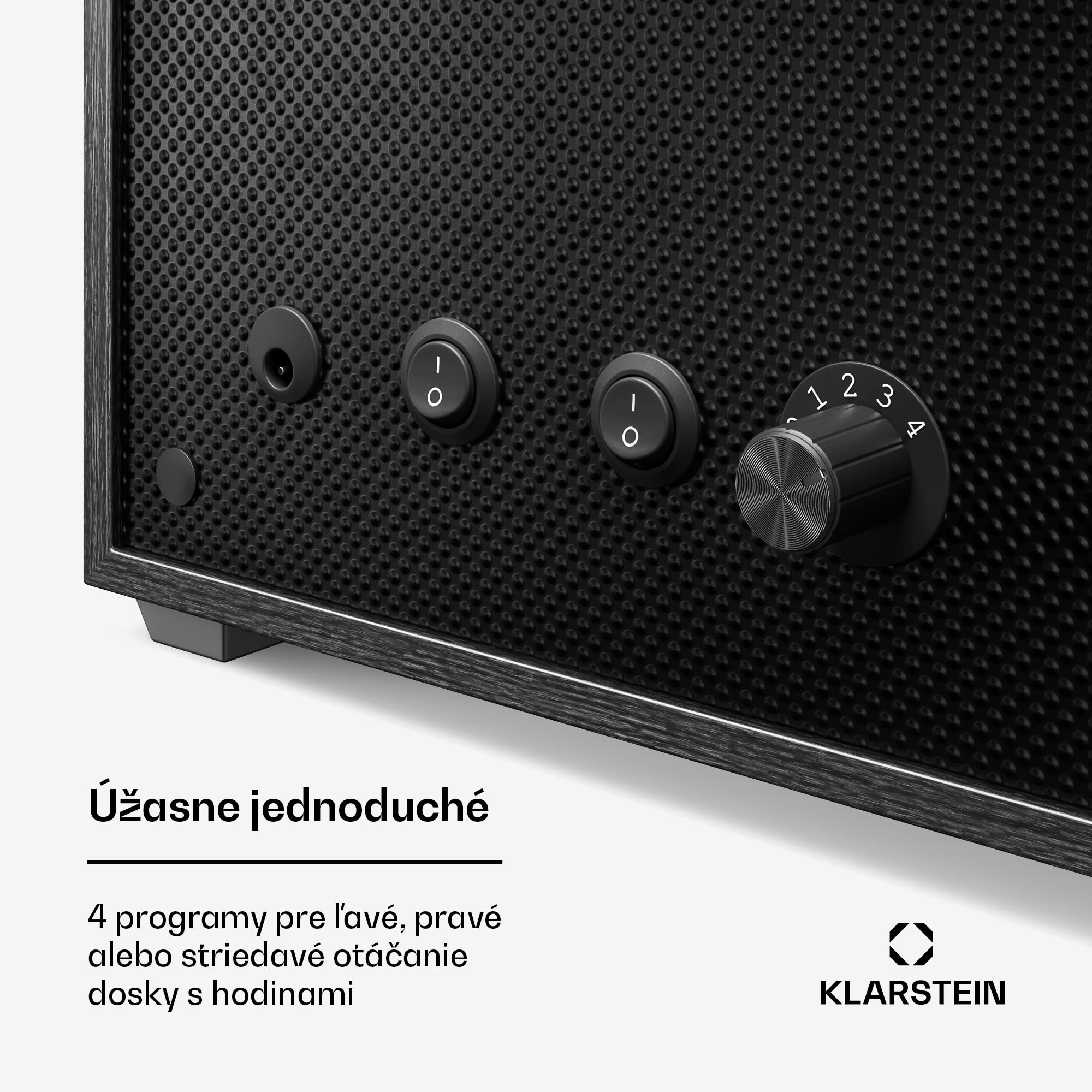 Klarstein Brienz 6 naťahovač hodiniek, 4 režimy, tichý, drevený vzhľad, flexibilný vankúš – Obrázok 4