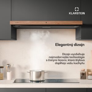 Klarstein ZenFusion digestor, prietok vzduchu 323 m³/h, EEK A, odsávanie/recirkulácia, 3 úrovne, tichý