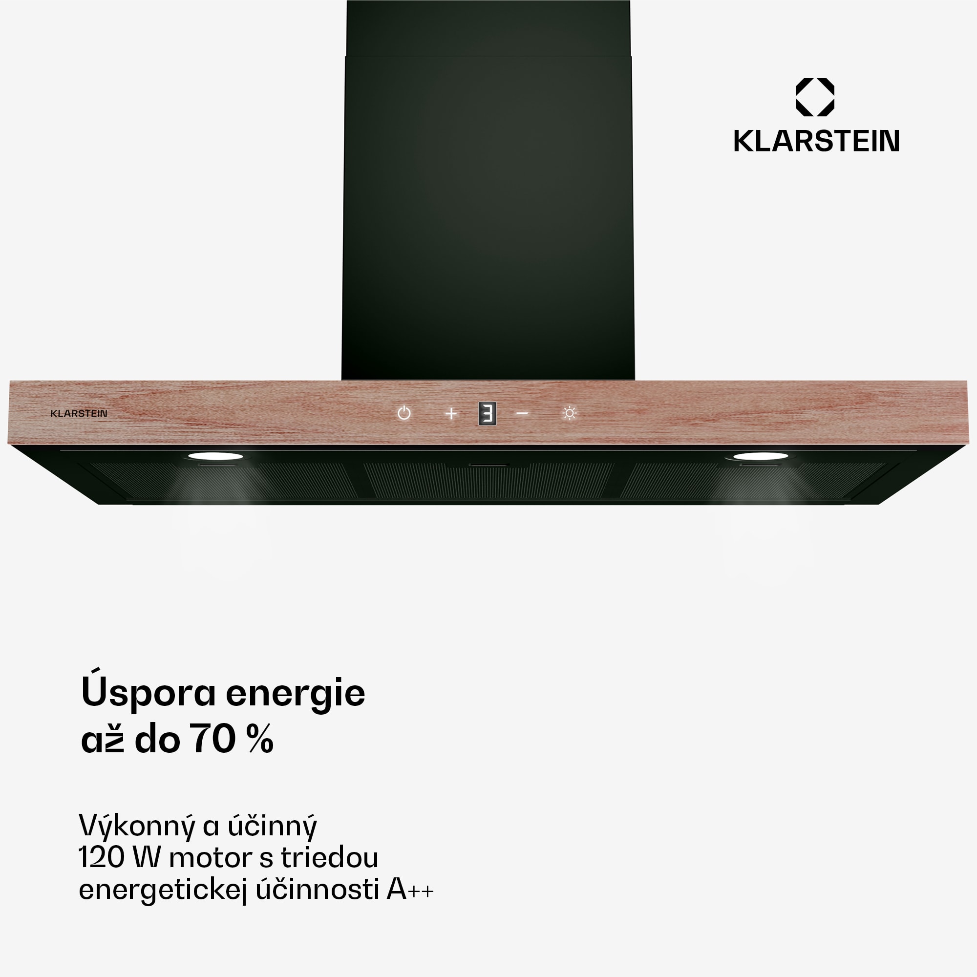 Klarstein ZenFusion T digestor, 881,6 m³/h, A++, 210 W DC, 47 dB, odsávanie/recirkulácia – Obrázok 3