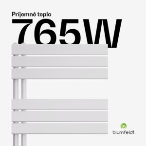Blumfeldt Fairmont radiátor | 60 x 160 cm | nástenná montáž | moderný dizajn | prevádzka na teplú vodu