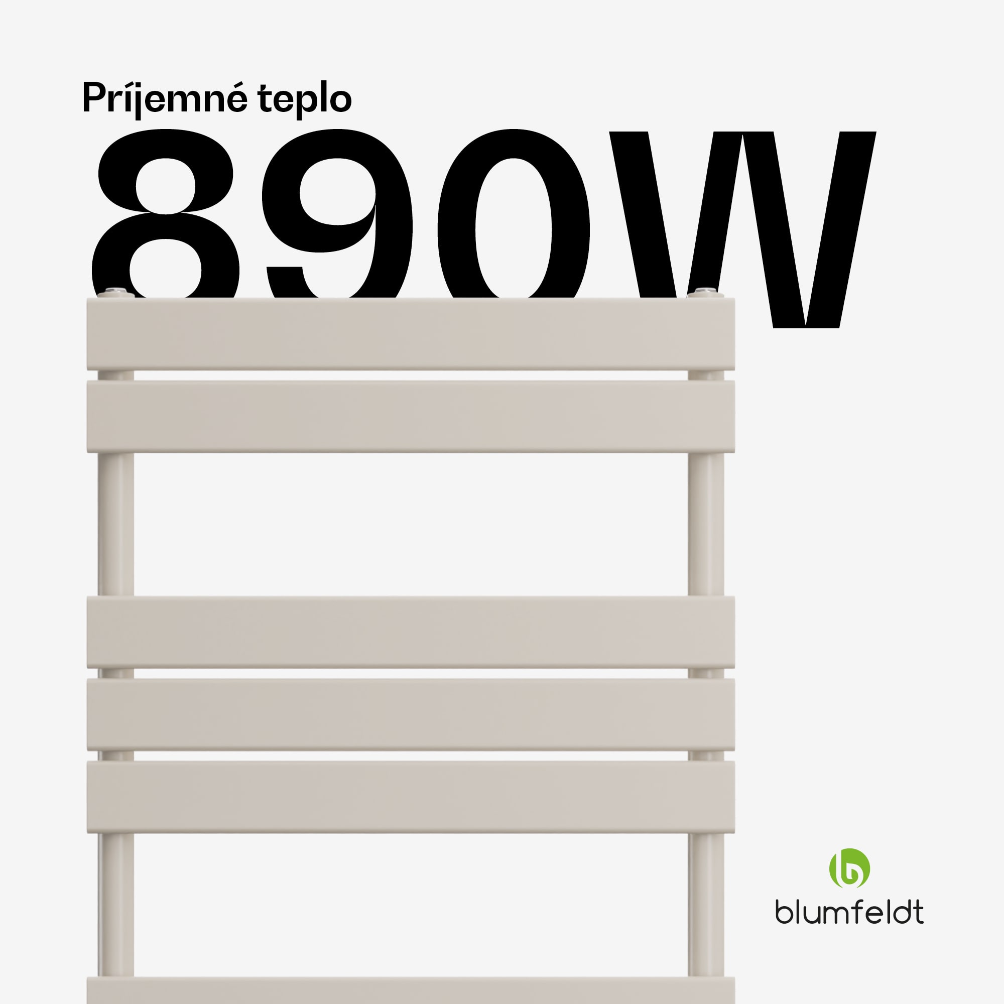 Blumfeldt Fairmont radiátor | 60 x 180 cm | nástenná montáž | moderný dizajn | prevádzka na teplú vodu