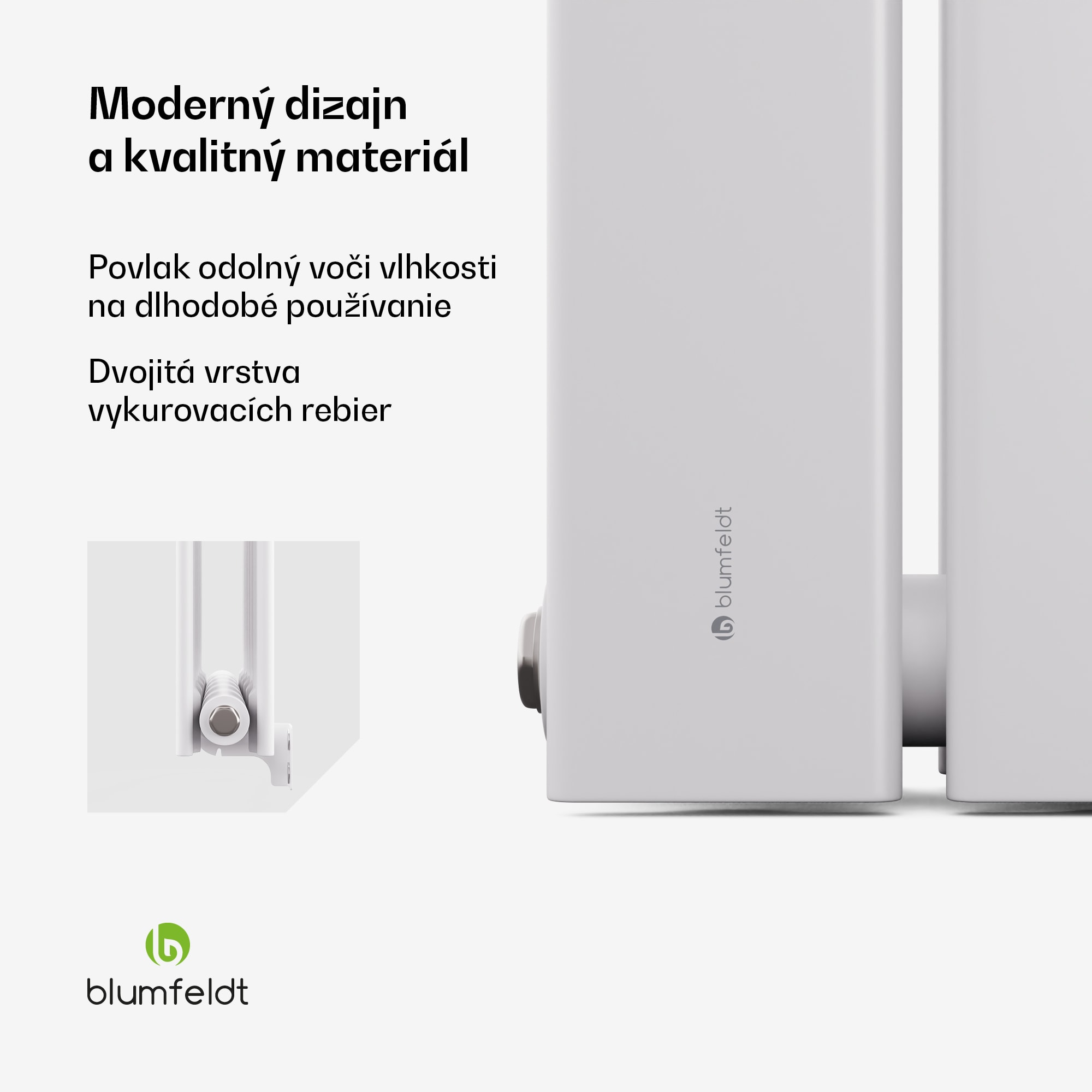 Blumfeldt Ontario radiátor 180x45 Výkon 1364 W – Obrázok 3
