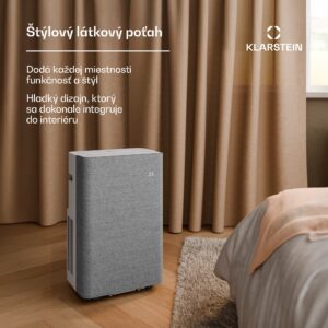 Klarstein AireLux prenosná klimatizácia | 14 000 BTU | Smart Control | Moderná