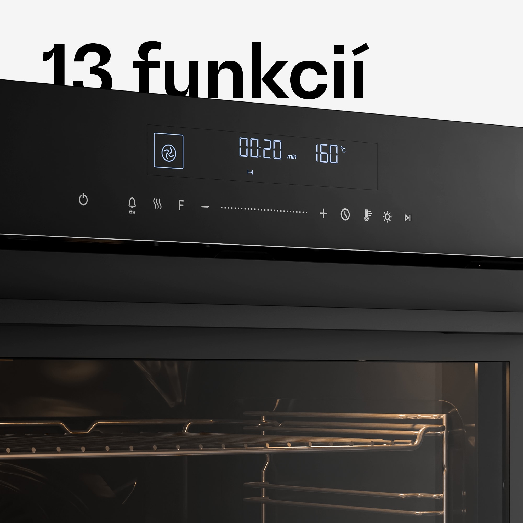 Klarstein Velaire elektrická rúra | Elektrosporák | Široká funkčnosť | Energetická trieda A+ | 3160 W | 60 cm – Obrázok 2