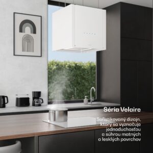 Klarstein Velaire odsávač pár s výsuvnou funkciou 40 cm | Elegantný, minimalistický, výkonný | EEC A++ | 601 m³/h