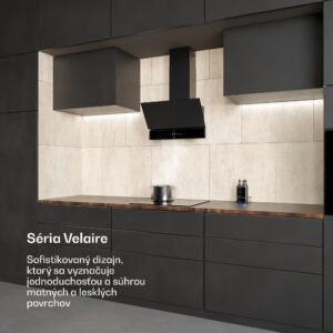 Klarstein Velaire odsávač pár | Elegantný, minimalistický, výkonný | Energetická trieda A++ | 820 m³/h | 60 cm