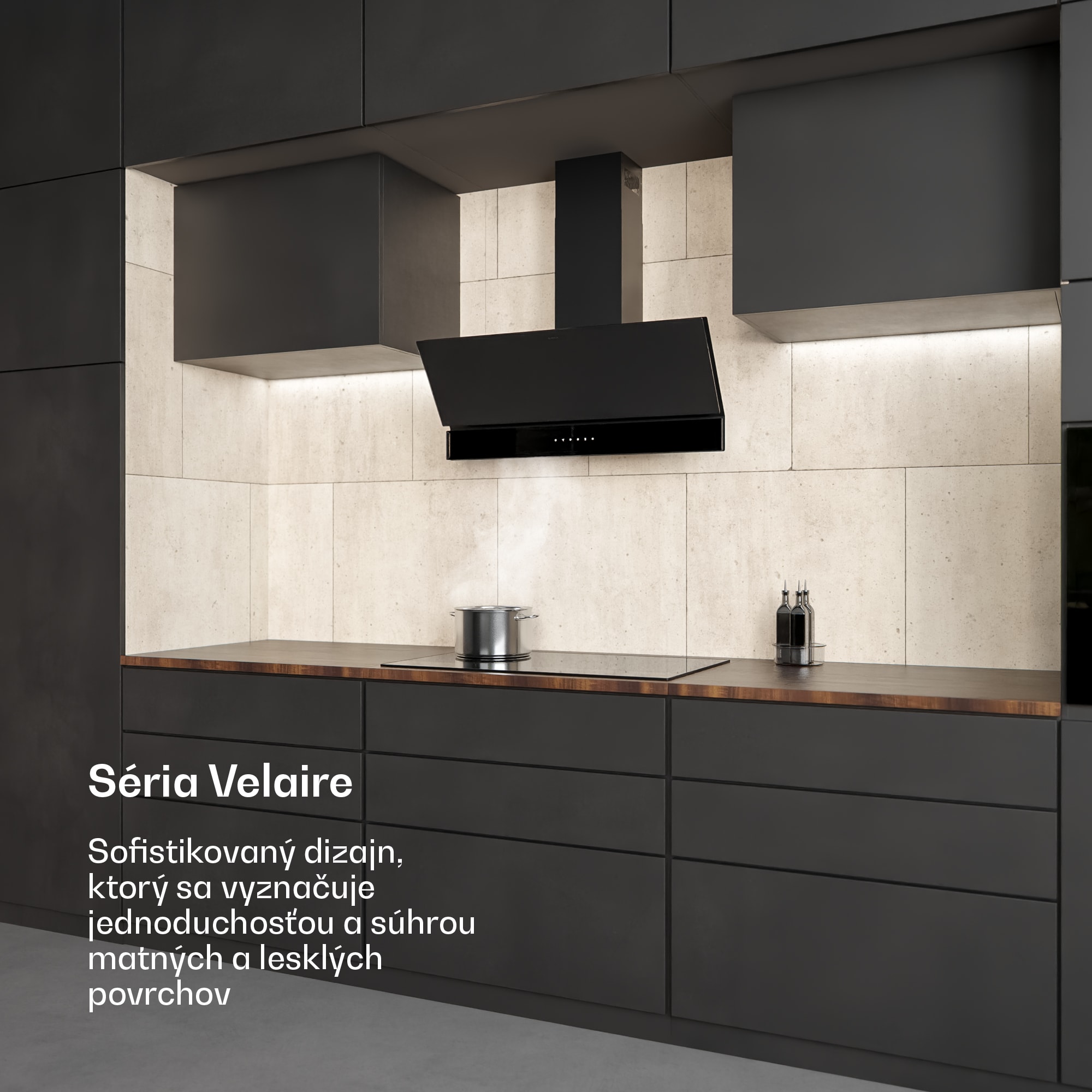 Klarstein Velaire digestor | Elegantný, minimalistický, výkonný | Trieda energetickej účinnosti A++ | 820 m³/h | 90 cm