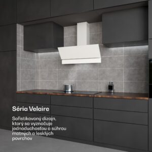 Klarstein Velaire odsávač pár | Elegantný, minimalistický, výkonný | Trieda energetickej účinnosti A++ | 818 m³/h | 90 cm