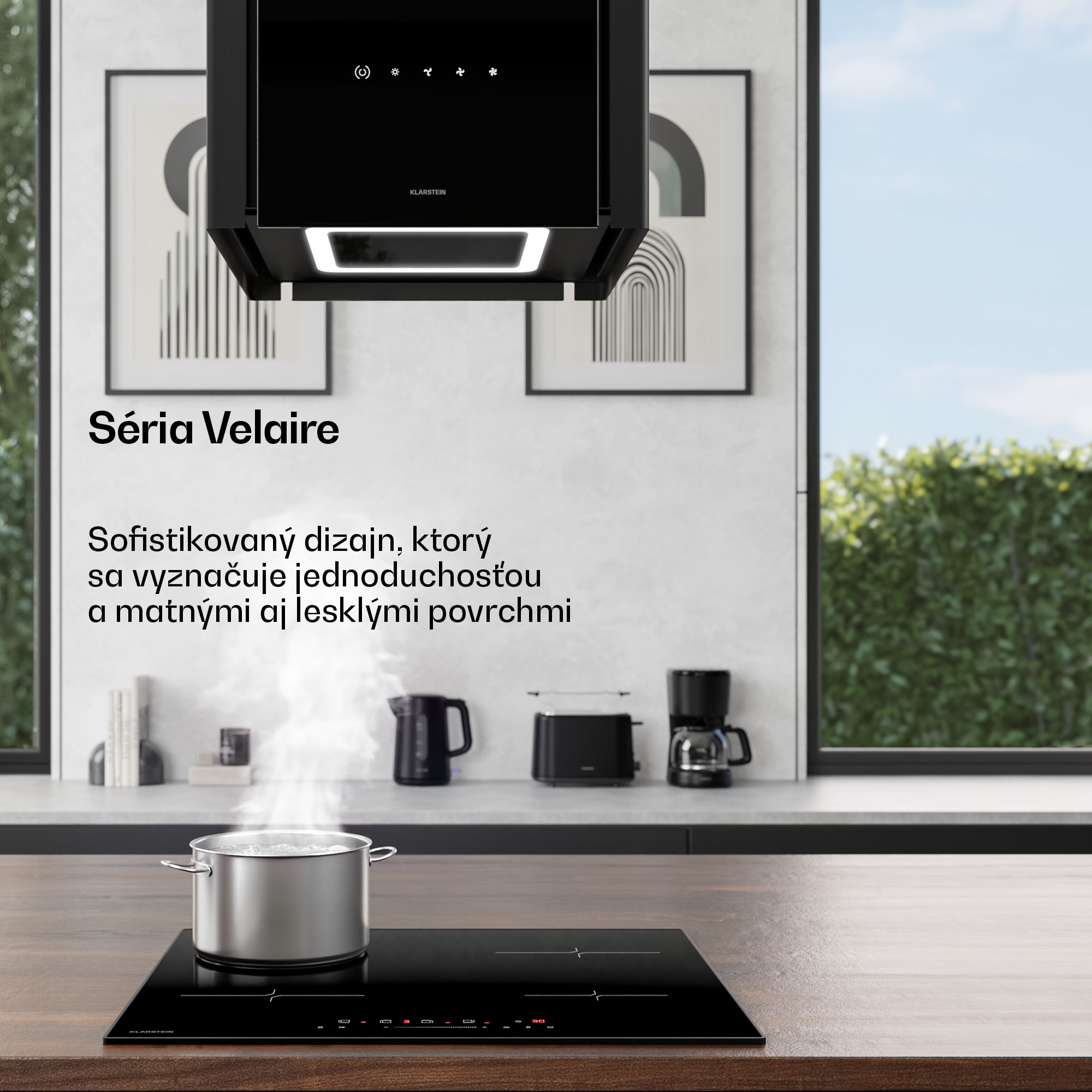 Klarstein Velaire hriankovač | 2-štrbinový | 800 W | 7 úrovní opečenia | držiak na žemle
