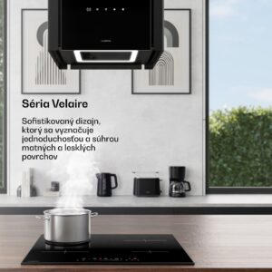 Klarstein Velaire rýchlovarná kanvica | 1,7 l | 2200 W | 360° otočný podstavec | Moderný minimalistický dizajn