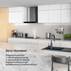Klarstein Verosteel sklokeramická varná doska | 4 zóny | Minimalistická, výkonná | 6600 W | 60 cm