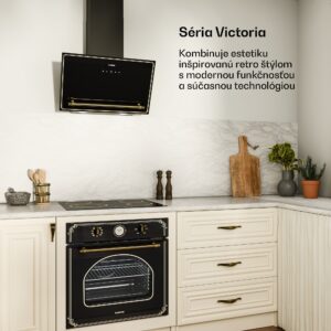 Klarstein Victoria sklokeramická varná doska | 4 zóny | Elegantná, nadčasová | 6600 W | 60 cm