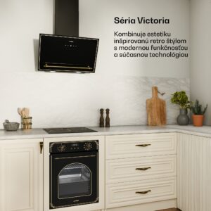Klarstein Victoria sklokeramická varná doska | 3 zóny | Elegantná, nadčasová | 5000 W | 45 cm