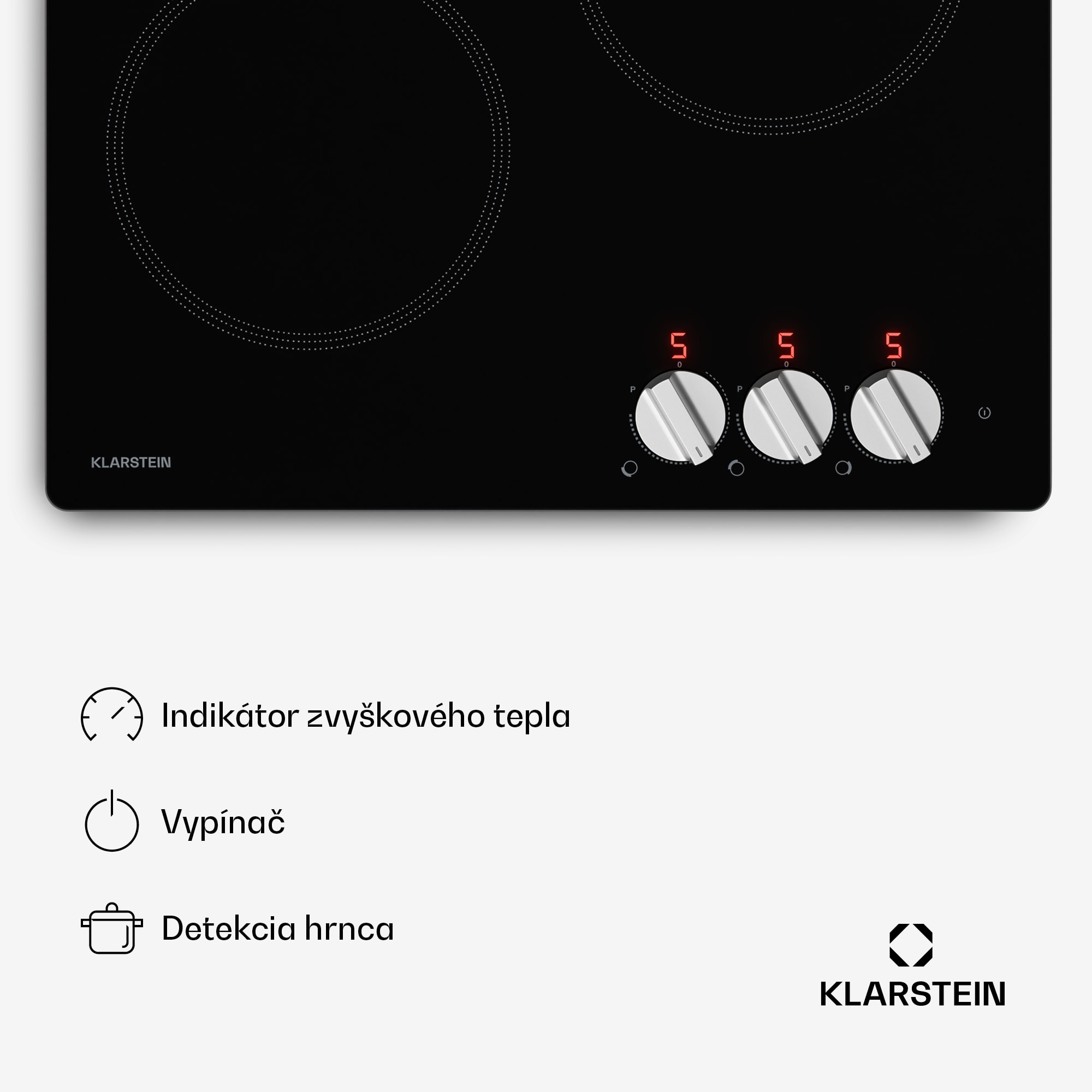 Klarstein Kochheld indukčná varná doska | Elegantná a výkonná | 3 varné zóny | 5 700 W | 45 cm – Obrázok 4