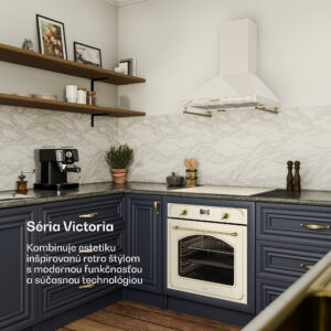 Klarstein Victoria Pyro rúra | Elektrický sporák s pyrolýznou funkciou | 3150 W | 76 l | 60 cm