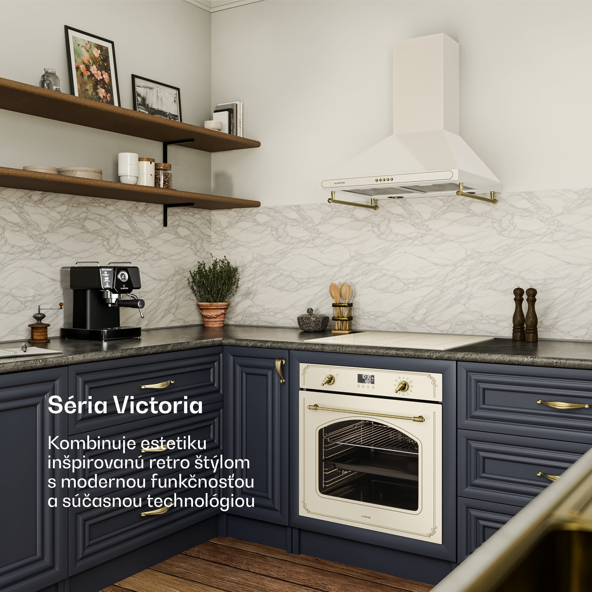 Klarstein Victoria Pyro rúra | Elektrický sporák s pyrolýznou funkciou | 3150 W | 76 l | 60 cm