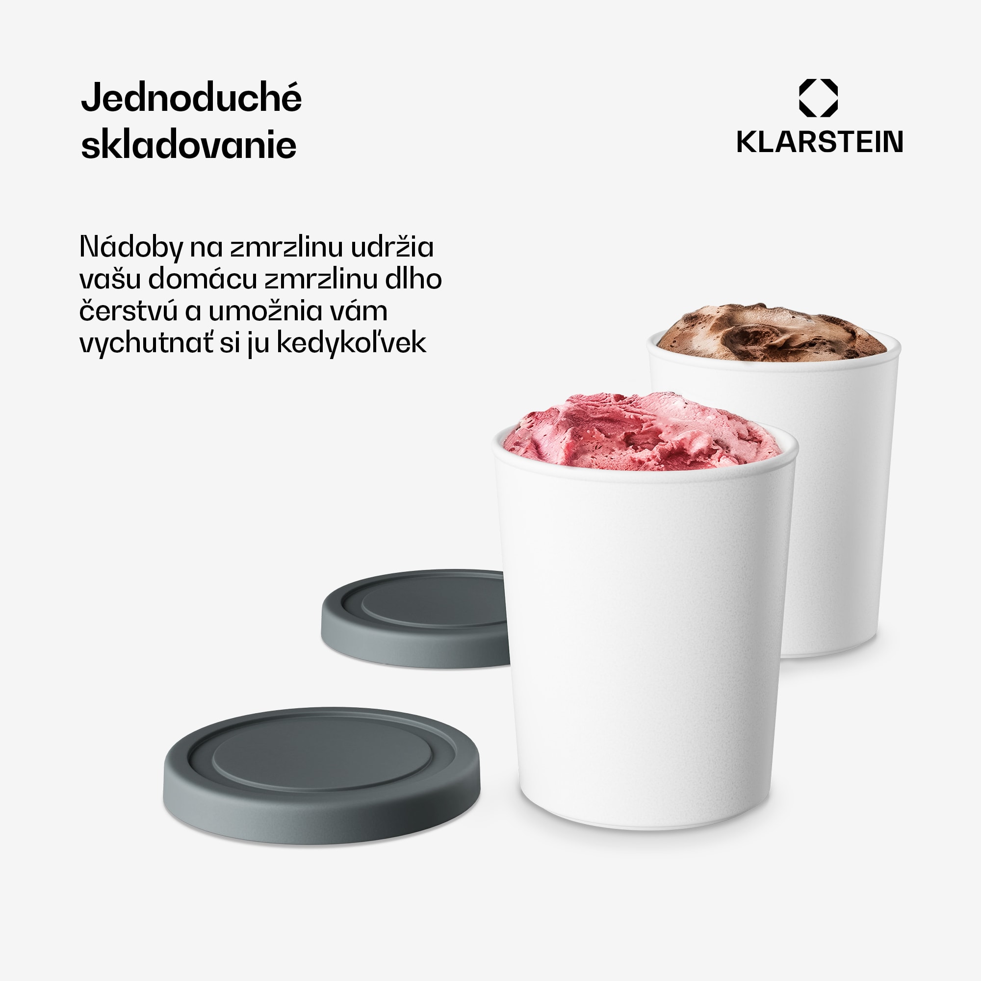 Klarstein Súprava na ľadové nádoby | 180 ml | Plast | Vhodné do umývačky riadu – Obrázok 2