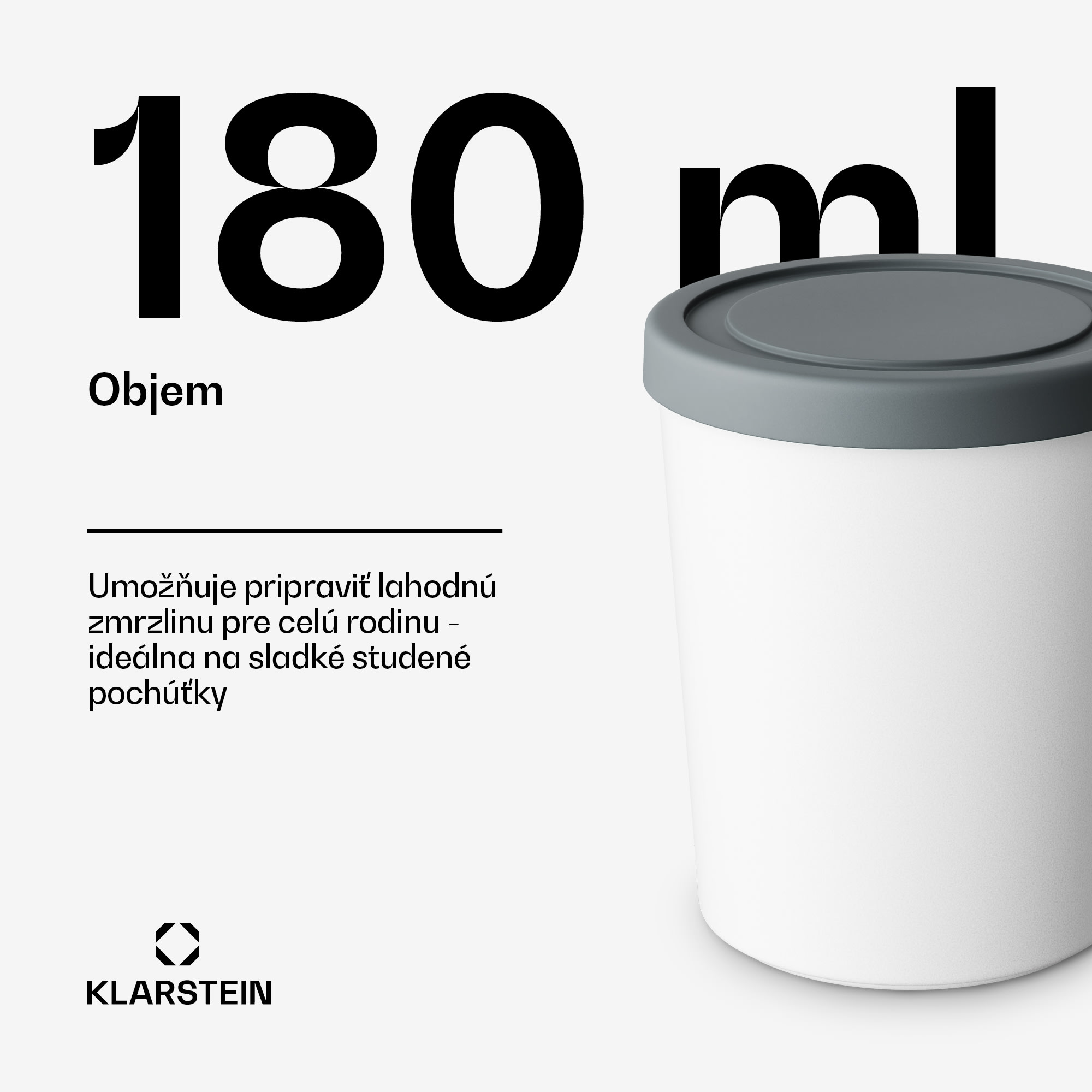 Klarstein Súprava na ľadové nádoby | 180 ml | Plast | Vhodné do umývačky riadu – Obrázok 3