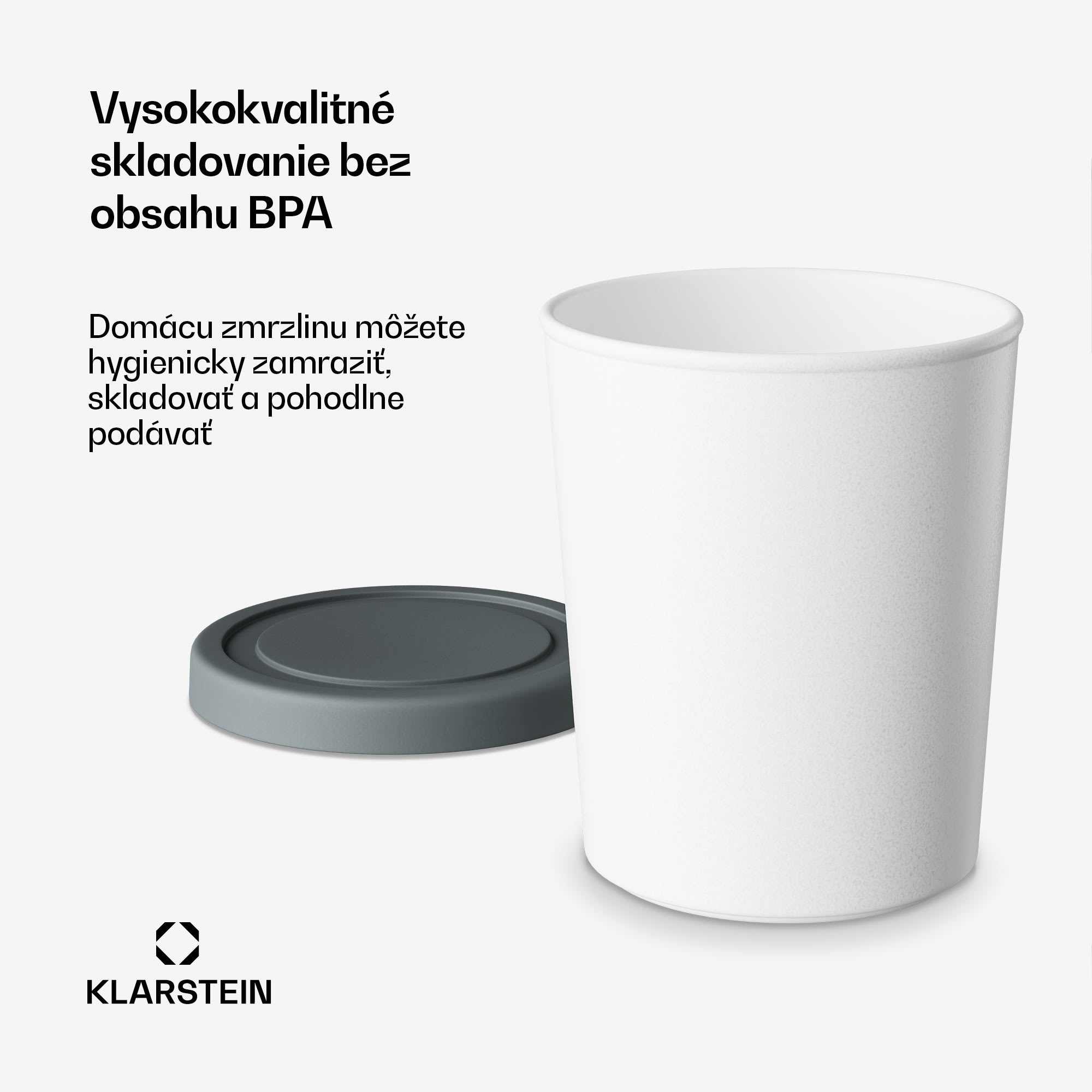 Klarstein Súprava na ľadové nádoby | 180 ml | Plast | Vhodné do umývačky riadu – Obrázok 4