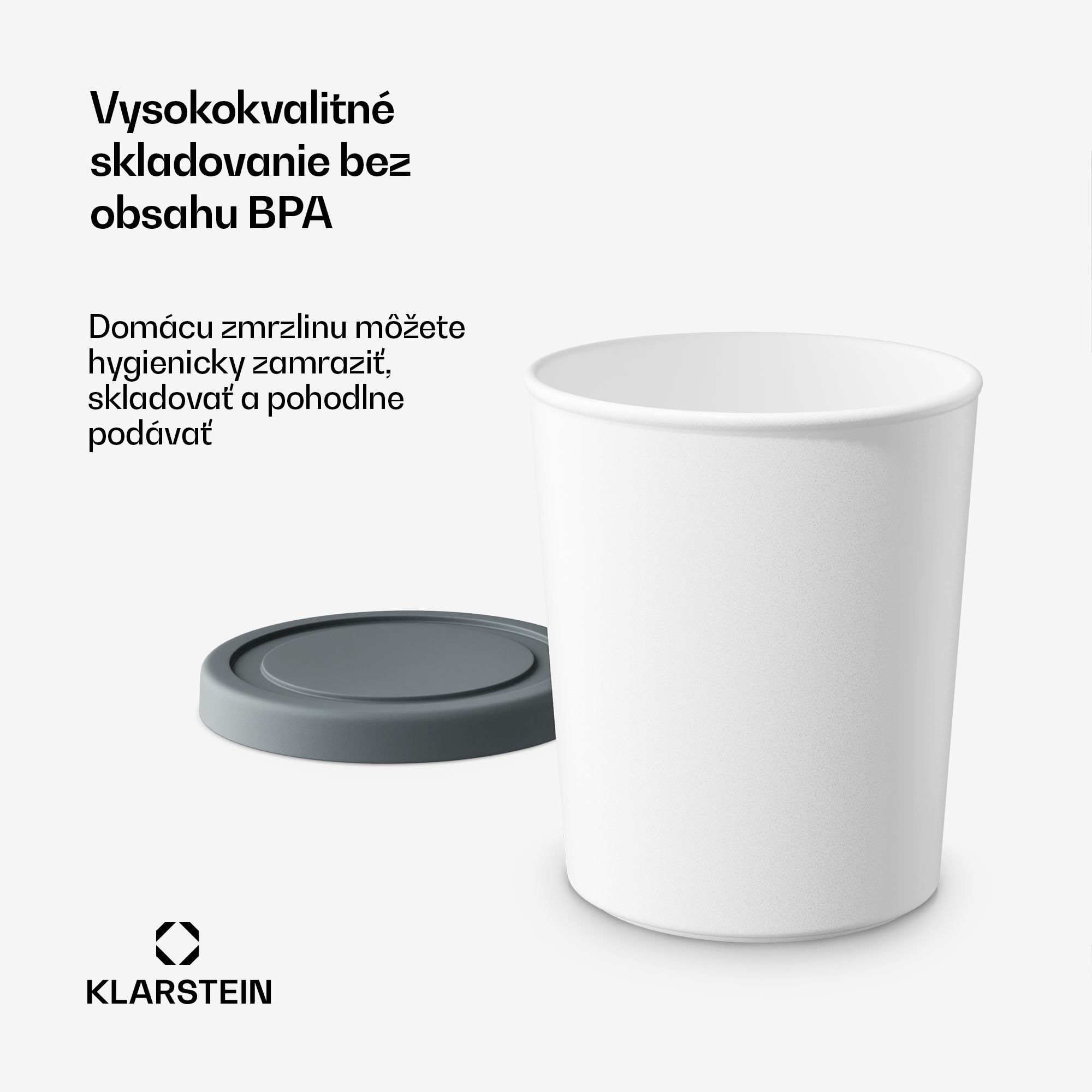 Klarstein Súprava na ľad | 1 liter | plast | vhodné do umývačky riadu – Obrázok 4