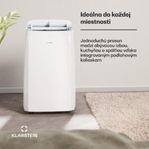Klarstein Grandbreeze mobilná klimatizácia | 12000 BTU | 42 cm | 56 m² | energetická trieda A+