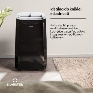 Klarstein Grandbreeze mobilná klimatizácia | 14000 BTU | 42 cm | 65 m² | energetická trieda A