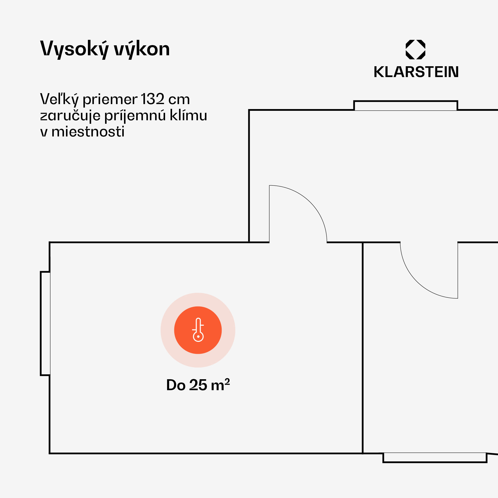 Klarstein Stropný ventilátor Bolero s osvetlením | 132 cm | 35 W | Tichý chod | Drevo – Obrázok 3