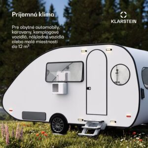 Klarstein Chillavan mobilná klimatizácia pre obytné vozidlá | 5000 BTU | 33 cm | 12,2 m² | Trieda energetickej účinnosti A