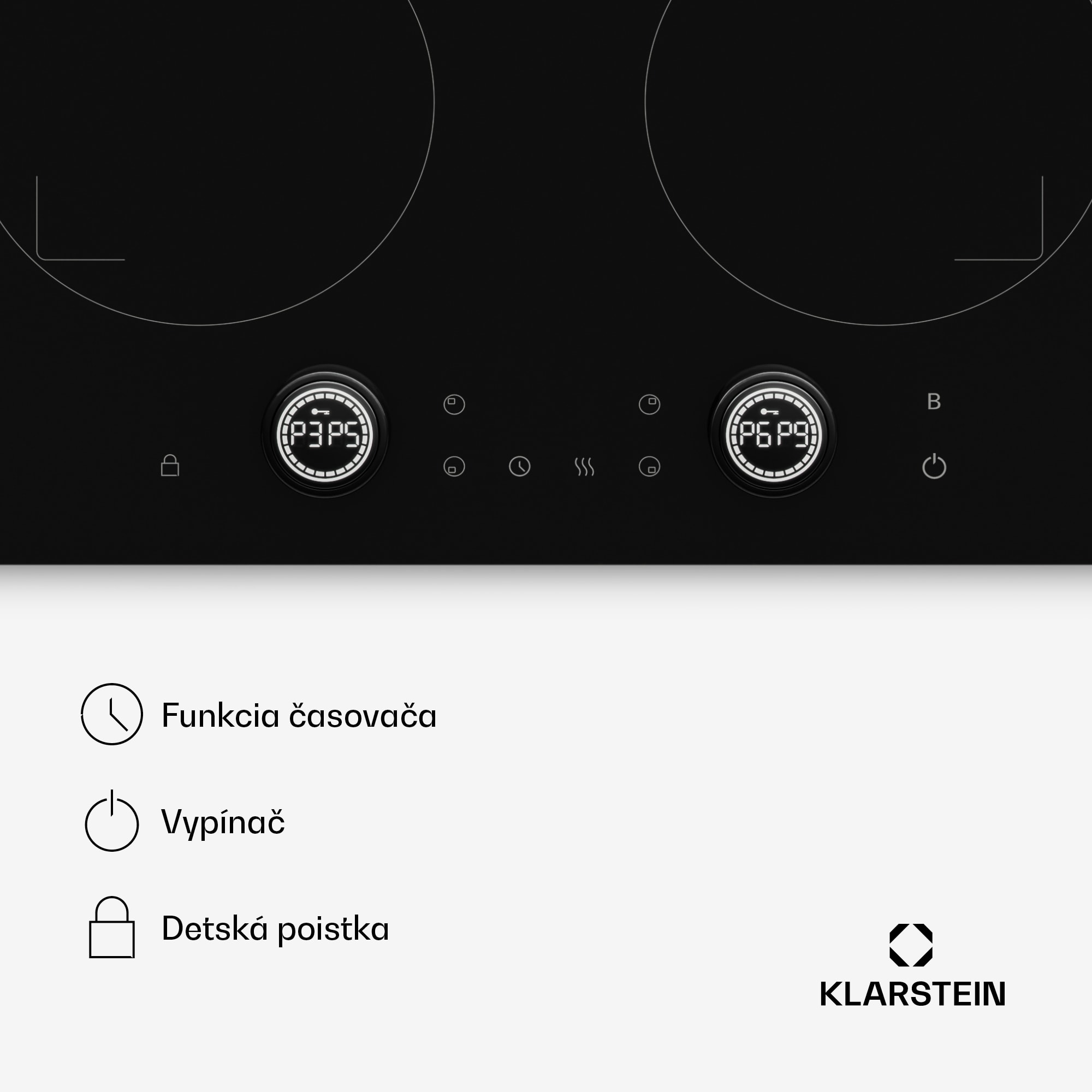 Klarstein Neotouch indukčná varná doska | Moderná a výkonná | 4 varné zóny | 9 stupňov | 7200 W | 60 cm – Obrázok 4