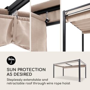 Blumfeldt Pantheon Cortina, náhradná strecha, 3x4m, polyester, 180g/m², béžová