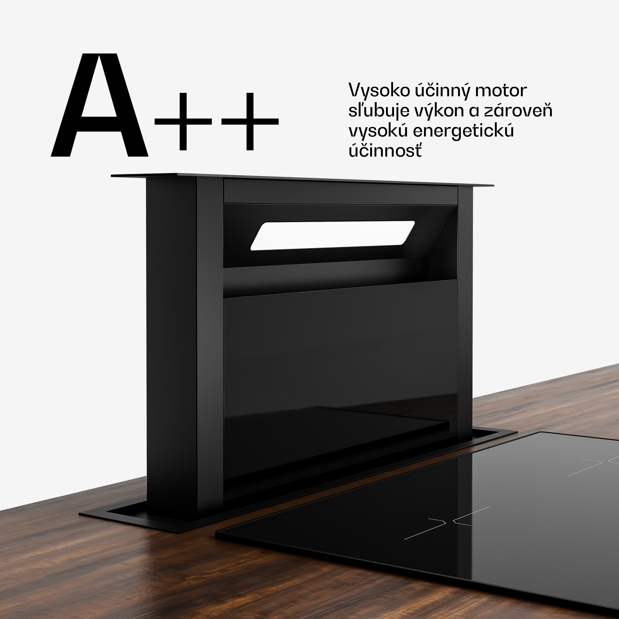Klarstein Velaire indukčná varná doska + Velaire odsávač pár | Minimalistický | 60 cm – Obrázok 4