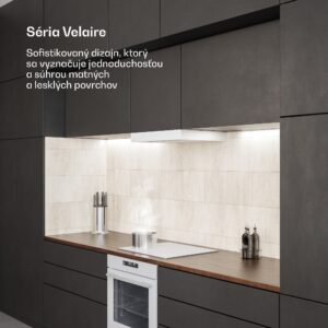 Klarstein Velaire indukčná varná doska + Velaire vstavaná rúra + Velaire teleskopický odsávač | 60 cm